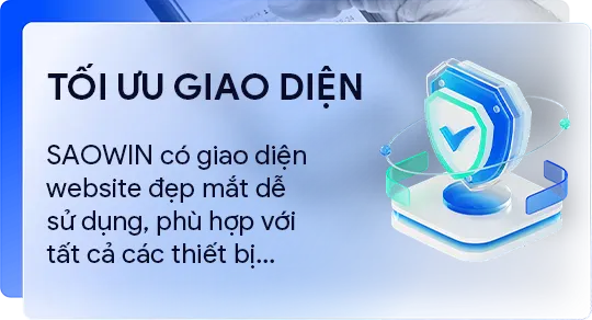 Đăng ký SAOWIN dễ dàng